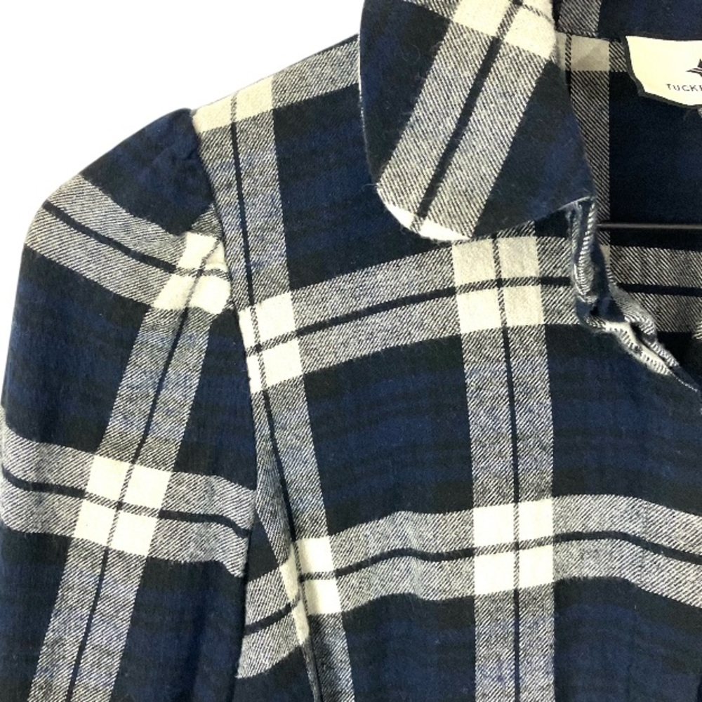 Tuckernuck Saranac Shirt in Midnight Plaid - Picture 5 of 8
